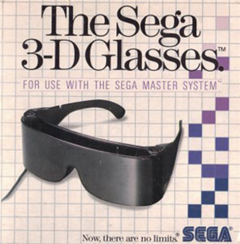 Sega Official 3-D Glasses (With Adaptor), Boxed - CeX (UK): - Buy